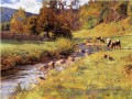Tennessee Scene Impressionist Indiana landscapes Theodore Clement Steele brook